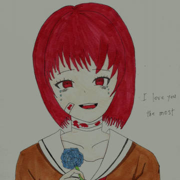 自傷するヤンデレ彼女