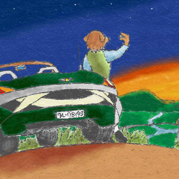 ガラス玉の中の思い出