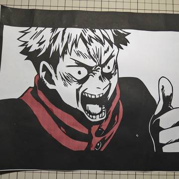 【切り絵】虎杖悠仁【呪術廻戦】