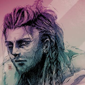 サイバーパンク落書き