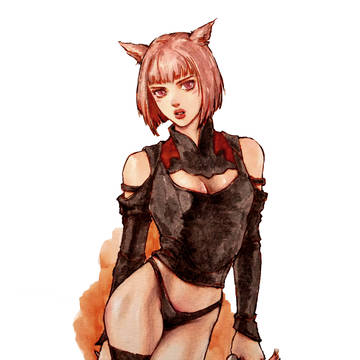 Miqo'te girl