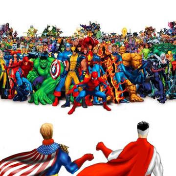 Homelander and Omniman VS Marvel