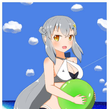 水着の由依ちゃん