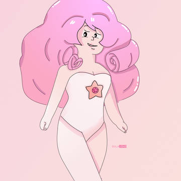 Rose Quartz Swimming Suit