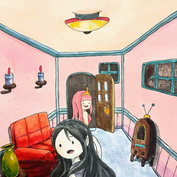Marceline and PB