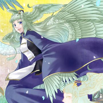 【ピクファンケット】ギルド本寄稿イラスト【ヨルトリ】