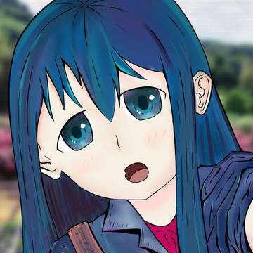 少女野营中....