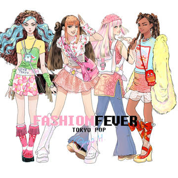 Barbie fashion fever Tokyo pop