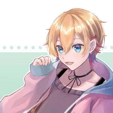 鳴くん(自撮り風)