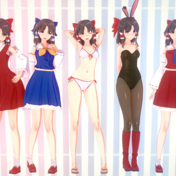 【コイカツキャラ配布】博麗霊夢