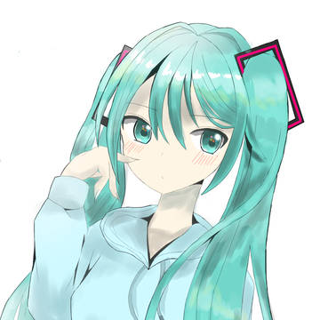 パーカーミクちゃん