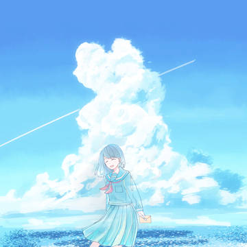 透けた背で笑う
