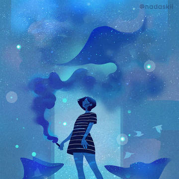 Blue