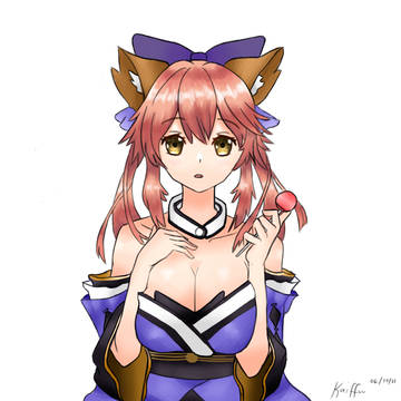 Tamamo confession