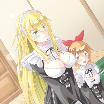 先輩メイドと後輩メイド