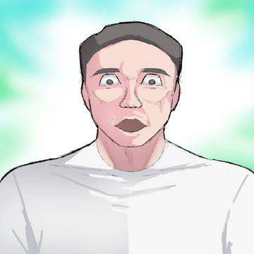 理不尽にも吹き飛んだおっさん