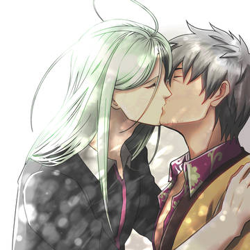 壁際のキス