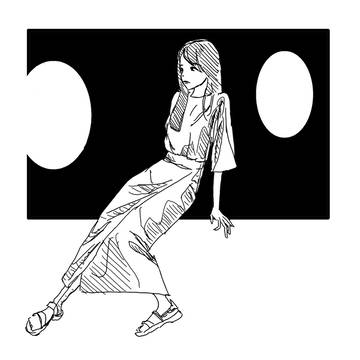 女の人