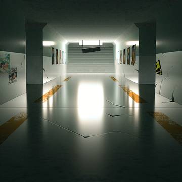 废弃隧道
