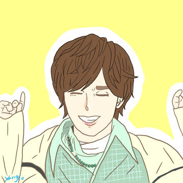 【アイコンイラスト】hello hello あべちゃん