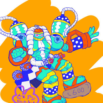 願掛けイラスト４