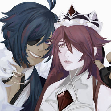 kaeya, rosaria
