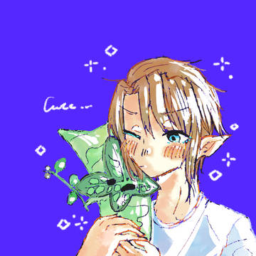 私服勇者とコログ