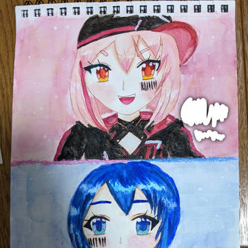 Marprilで透明水彩