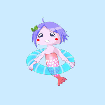 青い星