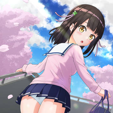 花坂結衣は階段を登る