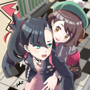 後ろからユウリ