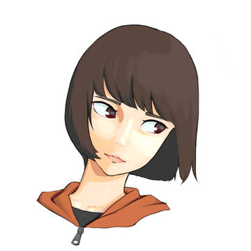 パーカー女子