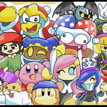 まるピンクカービィイラストまとめ1