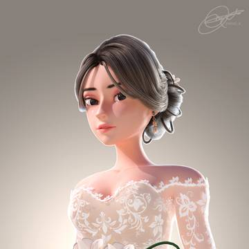 Girl - Kebaya