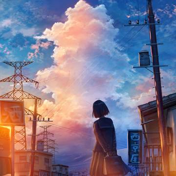 夕焼け雲