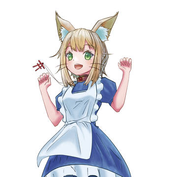 狐耳メイド
