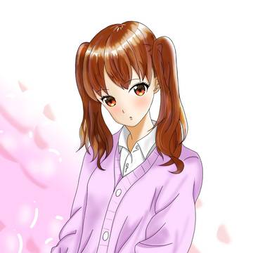 ツインテ女子