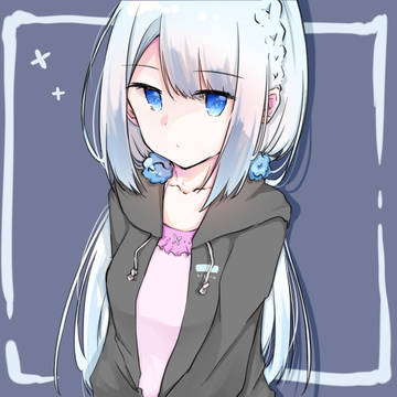 白髮少女
