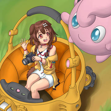 Inugami Korone - Pokemon Snap