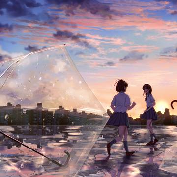 雨上がりの放課後