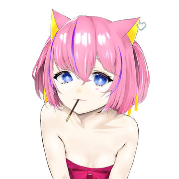ねこますちゃんとポッキーゲーム…する？
