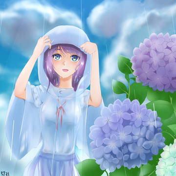 雨上がり