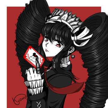 Celes from Dangaronpa