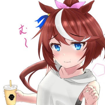 デート中なテイオー