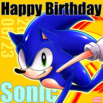 Happy Birthday SONIC