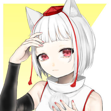 前髪を切りすぎちゃったのを気にしている椛ちゃん