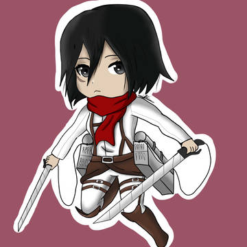 Mikasa Chibi