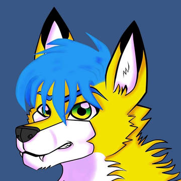 Fursona headshot
