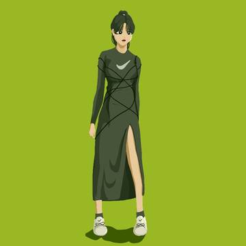 Fashion illust 패션 일러스트 (Female)