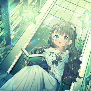 月明かりと書庫